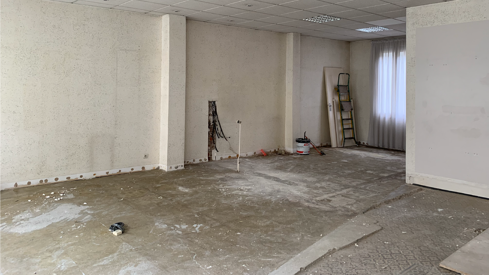Avant les travaux